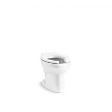 Kohler 96054-SS-0 - Wellcomme™ Ultra Rear spud antimicrobial flushometer bowl