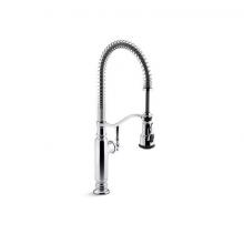 Kohler 77515-CP - Tournant® Semi-professional kitchen sink faucet with three-function sprayhead