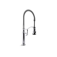 Kohler 77515-CP - Tournant® Semi-professional kitchen sink faucet with three-function sprayhead