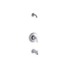 Kohler TLS10275-4-CP - Forté® Rite-Temp® bath and shower trim kit, without showerhead