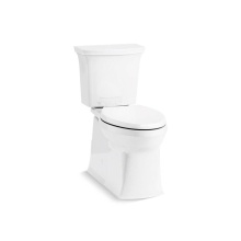 Kohler 3814-RA-0 - Corbelle® Two-piece elongated toilet with skirted trapway, 1.28 gpf