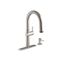 Kohler R22153-SD-VS - Pull-down kitchen sink faucet with two-function sprayhead