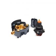 Kohler P28304-KS-NA - Rite-Temp® Thermostatic valve body and cartridge kit with service stops, project pack