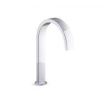 Kohler 77986-CP - Components® Deck-mount bath spout with Ribbon design