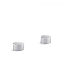 Kohler 77990-8-CP - Components® Deck-mount bath faucet handles with Oyl design
