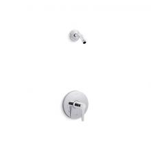Kohler TLS97077-4-CP - Pitch® Rite-Temp® shower trim kit, without showerhead