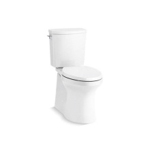 Kohler 90097-0 - Irvine® Comfort Height® Two piece EL Comfort Height® with ContinuousClean, skirted