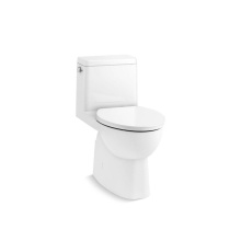 Kohler 78080-0 - Reach® One-piece compact elongated toilet with skirted trapway, 1.28 gpf
