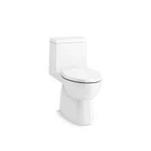 Kohler 78080-RA-0 - Reach® One-piece compact elongated toilet with skirted trapway, 1.28 gpf