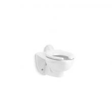 Kohler 84323-SS-0 - Kingston™ Ultra Wall-mount rear spud flushometer bowl