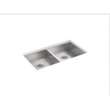 Kohler 25940-NA - Vault™ 32'' undermount double-bowl kitchen sink