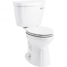 Kohler 31620-RA-0 - Cimarron® Two-piece elongated toilet, 1.6 gpf