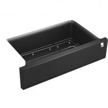 Kohler 25788-CM7 - Cairn® 34'' undermount single-bowl farmhouse kitchen sink with fluted design