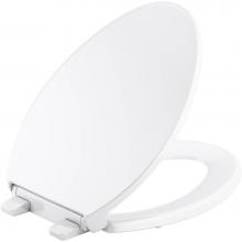Kohler 24495-A-0 - Border® ReadyLatch® Quiet-Close™ elongated toilet seat with antimicrobial agent