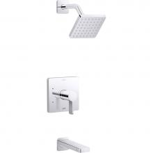 Kohler TS23502-4-CP - Parallel® Rite-Temp® bath and shower trim kit, 2.5 gpm