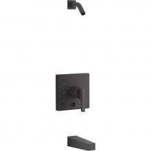 Kohler T99763-4L-BL - Honesty® Rite-Temp® bath and shower trim kit with push-button diverter, without showerhe