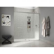 Kohler 707617-8L-SH - Elate® Sliding shower door, 75-1/2'' H x 68-1/4 - 71-5/8'' W, with heavy