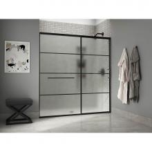 Kohler 707617-8G80-BL - Elate® Sliding shower door, 75-1/2'' H x 68-1/4 - 71-5/8'' W, with heavy
