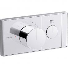 Kohler 26345-9-CP - Anthem® One-outlet recessed mechanical thermostatic valve control