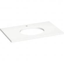 Kohler 28251-MMW - Silestone® 37'' quartz vanity top with oval cutout