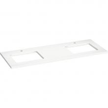 Kohler 28255-MMW - Silestone® 61'' quartz vanity top with two rectangular cutouts