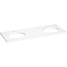 Kohler 28256-MMW - Silestone® quartz 61'' vanity top with double oval cutouts