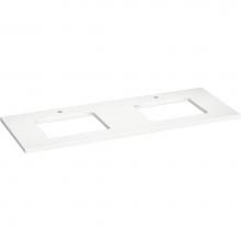 Kohler 28258-MMW - Silestone® 61'' quartz vanity top with two rectangular cutouts
