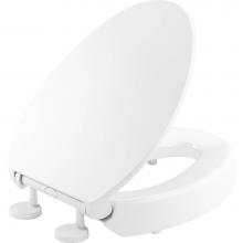 Kohler 25875-0 - Hyten® Elevated Quiet-Close™ elongated toilet seat