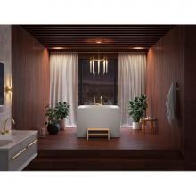 Kohler 31404-HW1 - Stillness™ Soak 46'' x 46'' freestanding bath