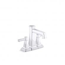 Kohler 27398-4-CP - Riff® Centerset bathroom sink faucet, 1.2 gpm