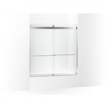 Kohler 702426-L-SHP - Levity® Plus 61-9/16'' H sliding bath door with 3/8''-thick glass