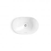 Kohler 31701-0 - Chalice 22-3/4'' oval vessel bathroom sink