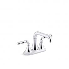Kohler 27414-4-CP - Tone™ Centerset bathroom sink faucet, 1.2 gpm