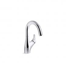 Kohler 30472-CP - Rival® Single-handle bar sink faucet