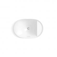 Kohler 31703-0 - Chalice 22-3/4'' oval vessel bathroom sink