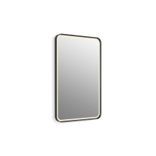 Kohler 38023-DLM-BLL - Essential Ultrabright 22 in. X 34 in. Rectangular Lighted Framed Mirror