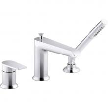 Kohler 97070-4-CP - Hint® Deck-mount bath faucet with handshower
