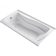 Kohler 1239-GHLF-0 - Mariposa® 60'' x 36'' alcove Heated BubbleMassage™ air bath, left drain