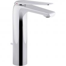 Kohler 97347-4-CP - Avid® Tall single-handle bathroom sink faucet, 1.2 gpm