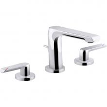 Kohler 97352-4-CP - Avid® Widespread bathroom sink faucet, 1.2 gpm