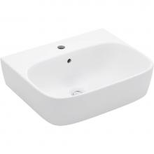 Kohler 77767-1-0 - ModernLife® 21-3/4'' rectangular wall-mount bathroom sink