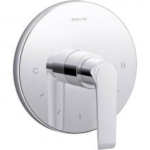 Kohler T97022-4-CP - Avid® MasterShower® temperature control valve trim