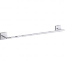 Kohler 23284-CP - Square 18'' towel bar
