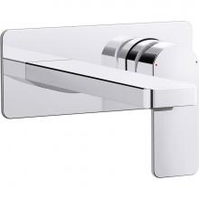 Kohler 22567-4-CP - Parallel® Wall-mount single-handle bathroom sink faucet, 1.2 gpm