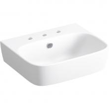 Kohler 77767-8-0 - ModernLife® 21-3/4'' rectangular wall-mount bathroom sink