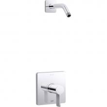 Kohler TLS23503-4-CP - Parallel® Rite-Temp® shower trim kit, without showerhead