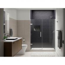 Kohler 27618-10L-SHP - Composed™ 71-3/4'' H pivot shower door with 3/8''-thick glass