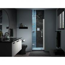 Kohler 27577-10L-SHP - Components™ Frameless pivot shower door, 71-5/8'' H x 27-5/8 - 28-3/8'' W, w