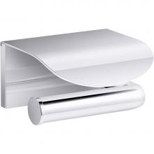 Kohler 97503-CP - Avid® Covered toilet paper holder
