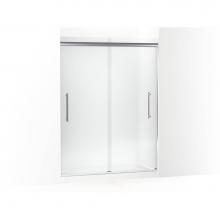 Kohler 707600-8D3-SHP - Pleat® Frameless sliding shower door, 79-1/16'' H x 54-5/8 - 59-5/8'' W,